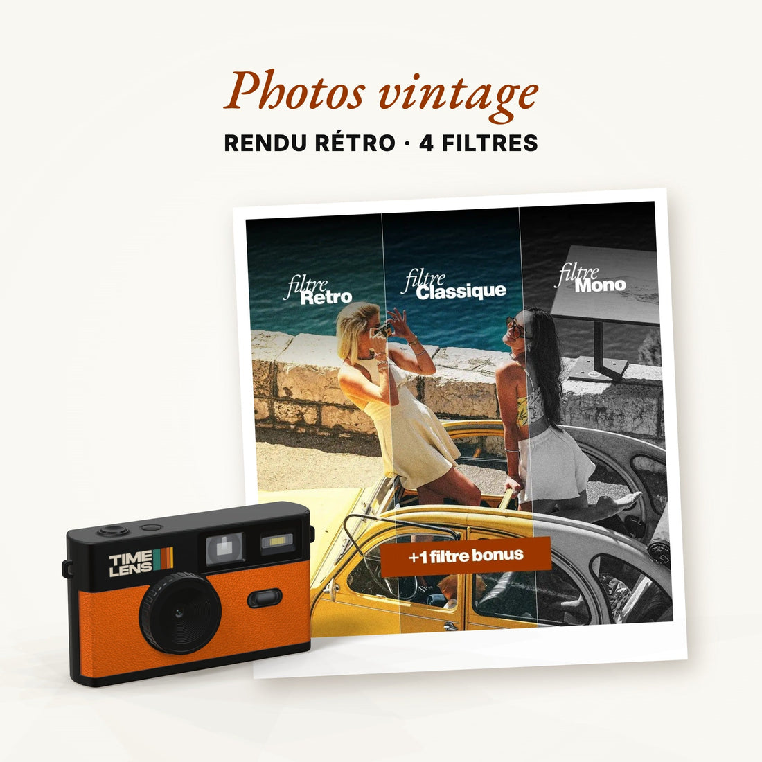 APPAREIL PHOTO TIMELENS® MARRON – Image 5